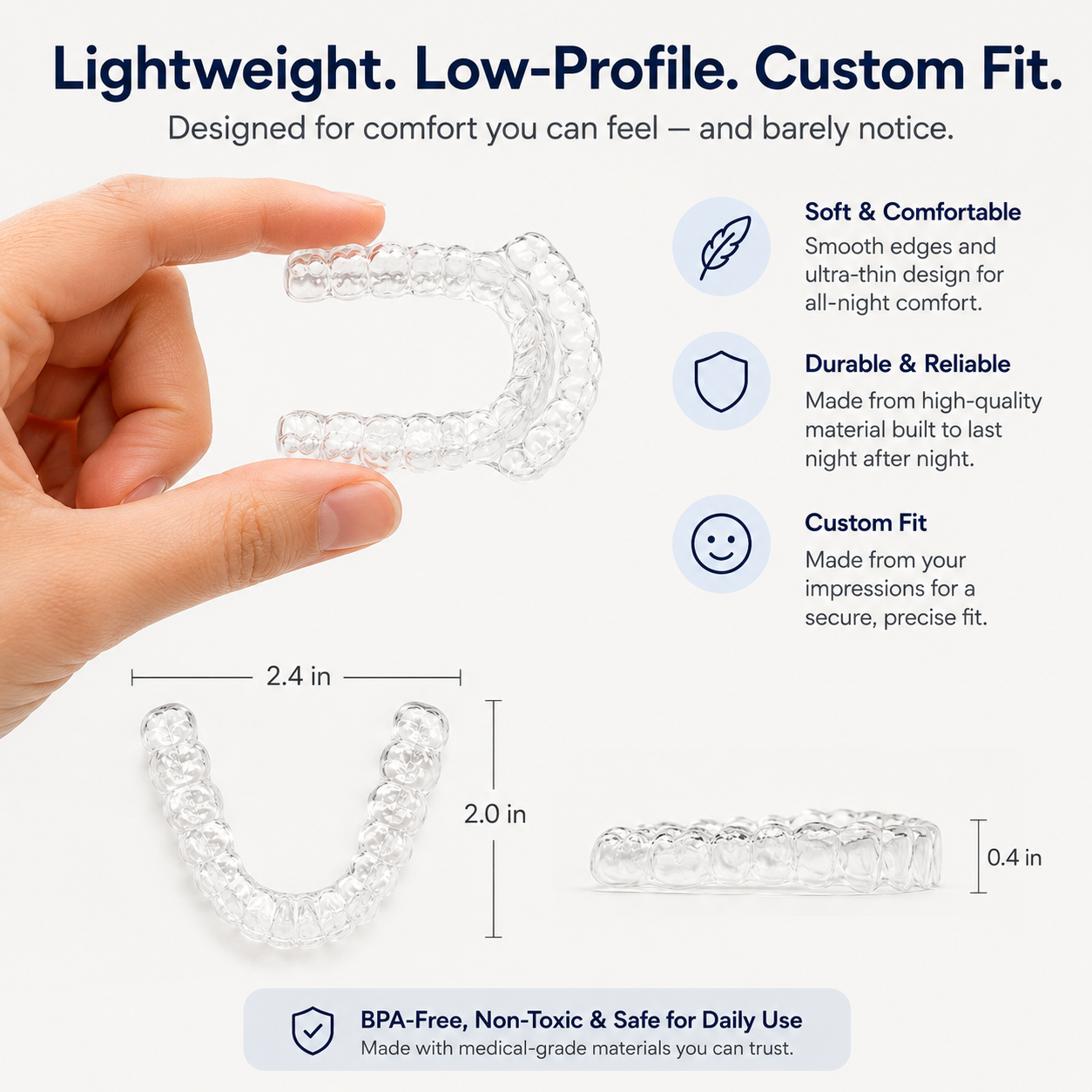 Anti Snoring Bruxism Sleeping Mouth Guard Night Guard