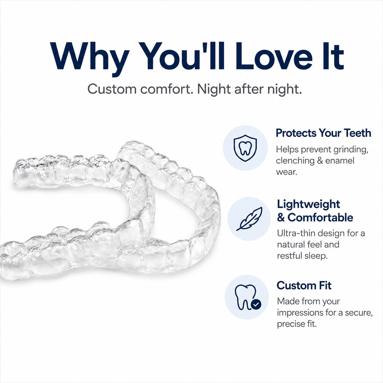Anti Snoring Bruxism Sleeping Mouth Guard Night Guard